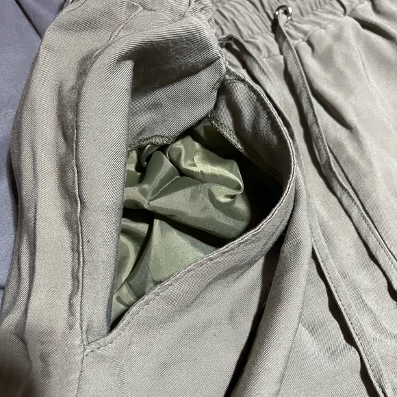 Flowy kaki pants - Picture 4 of 4